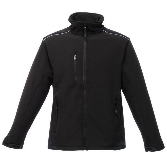 Regatta Mens Sandstorm Hardwearing Workwear Softshell Jacket (water Repellent) /